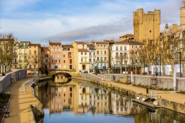 canal de la Whys olarak narbonne, languedoc-roussillon - Fransa
