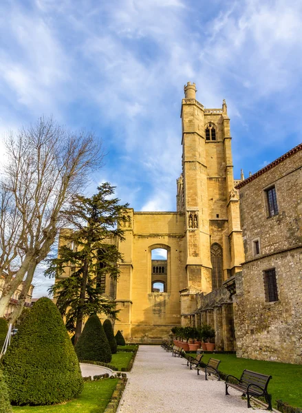 View of the Narbonne Cathedral - France — Stock Photo, Image