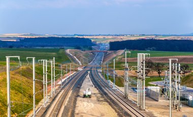 Yüksek hızlı tren Lgv Est faz II yapım aşamasında yakınındaki Kaydet