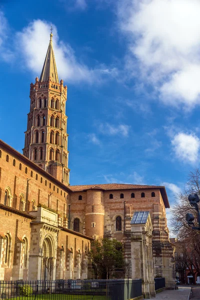 Basilica of St. Sernin in Toulouse - France — Stock Photo, Image