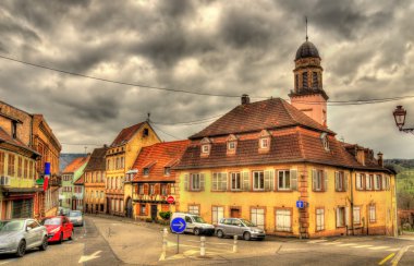 Buildings in Wasselonne - Bas-Rhin, Alsace, France
