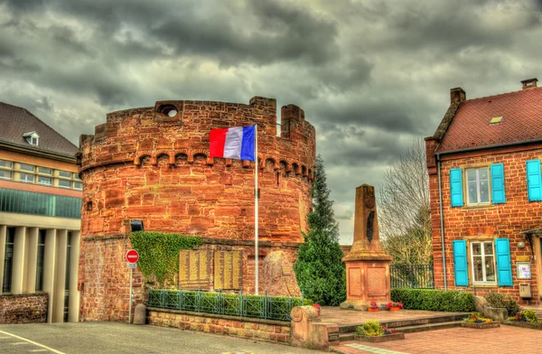 Monument to the victims of the war in Wasselonne - Alsace, Franc — Stock Photo, Image