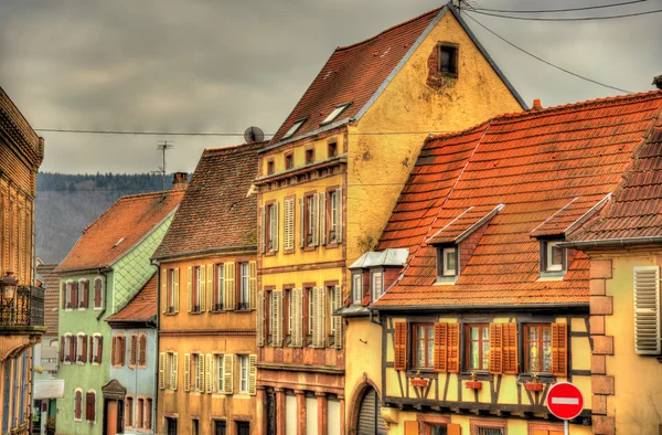 Buildings in Wasselonne - Bas-Rhin, Alsace, France — Zdjęcie stockowe