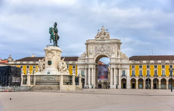 Monumento a José I de Portugal en Lisboa —  Fotos de Stock