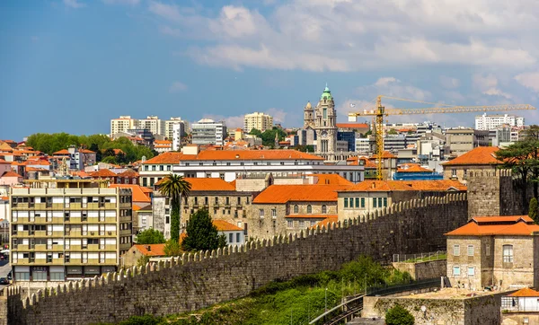 Vista da cidade velha do Porto, Portugal — Fotografia de Stock