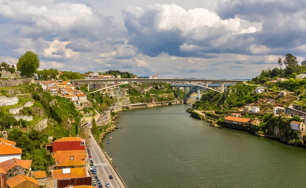 Infante ö henrique köprü porto, Portekiz — Stok fotoğraf