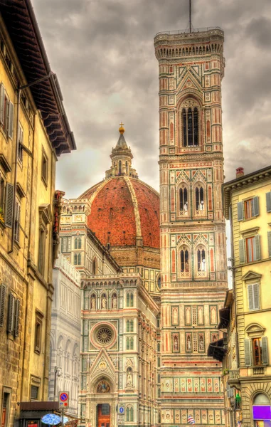 Santa Maria del Fiore, the main church of Florence - Italy — Stock Photo, Image