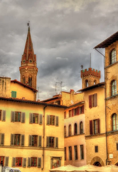 Piazza San Lorenzo in Florence - Italy — Stock Photo, Image