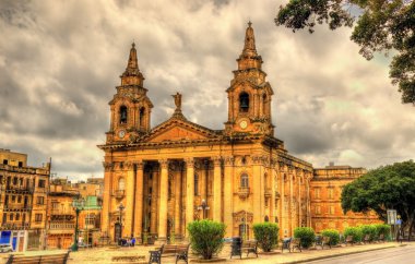 St. Publius Parish Kilisesi - Floriana, Malta
