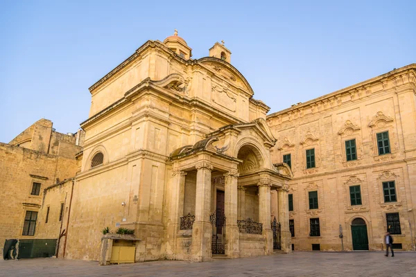 Church of St Catherine in Valletta - Malta — Stock Photo, Image