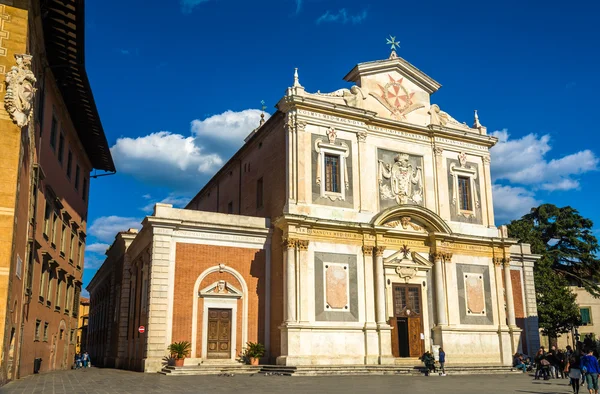 圣斯特凡诺 · 卡瓦列里教会在比萨-意大利 — 图库照片