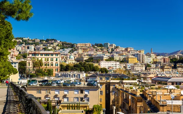 Weergave van Genoa city - Italië, Ligurië — Stockfoto