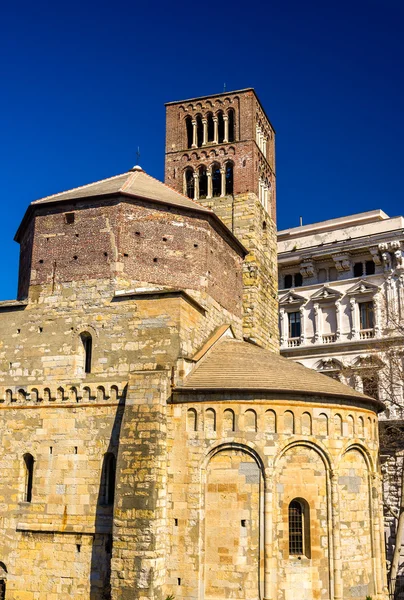 Santo Stefano church in Genoa - Italy — Stock Photo, Image