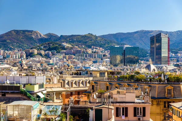 Cenova şehir - İtalya, Liguria görünümünü — Stok fotoğraf