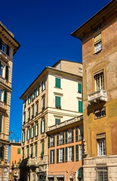Edifici nel centro di Genova - Italia — Foto Stock
