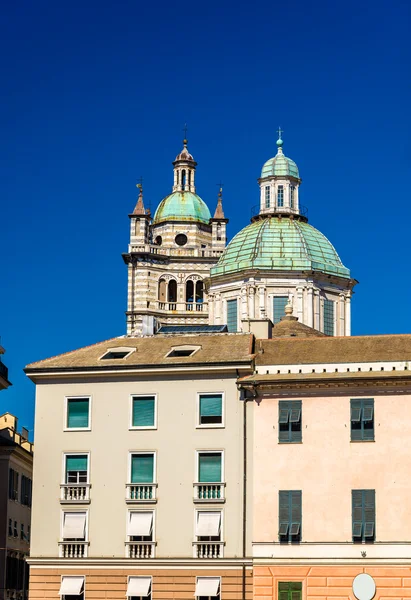 Genua kathedraal van San Lorenzo - Italië — Stockfoto