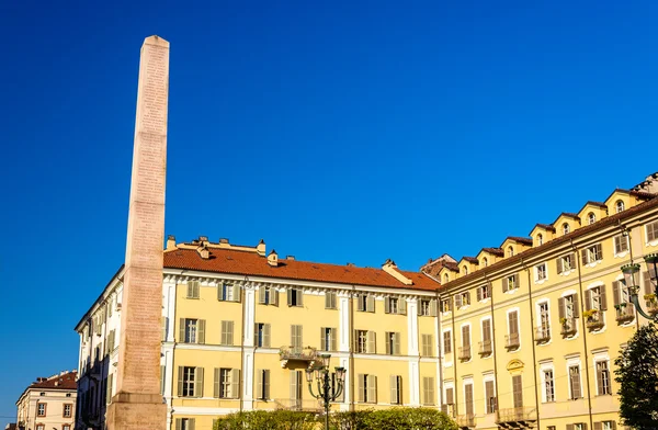 L'Obelisco in Piazza Savoia a Torino — Foto Stock