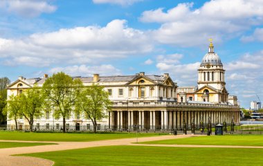 Greenwich, Londra Ulusal Denizcilik Müzesi görünümü