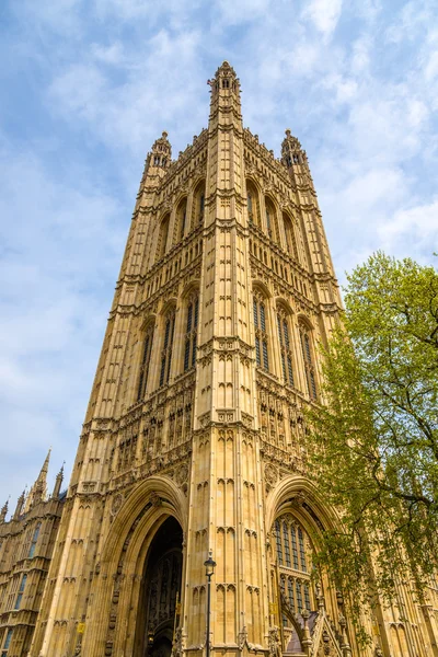 Victoria Tower del Palazzo di Westminster - Londra — Foto Stock