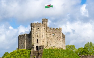 Norman Keep of Cardiff Castle - Wales