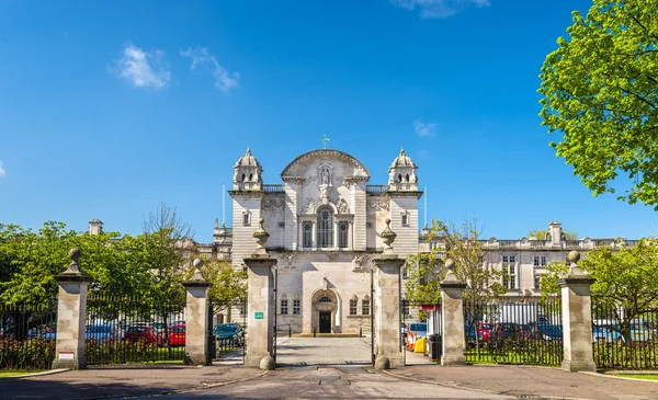 Entrance to Cardiff University - Wales, Great Britain — ストック写真