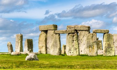 Stonehenge, wiltshire, İngiltere'ye bir tarih öncesi anıt