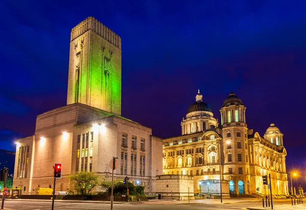 George's Dock Building and Ventilation Station - Liverpool — 스톡 사진