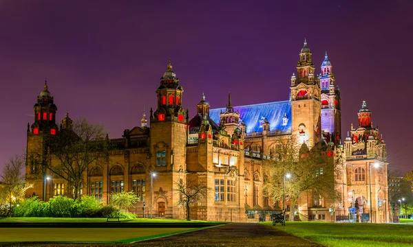 Kelvingrove Art Gallery and Museum in Glasgow, Scotland — Stok fotoğraf