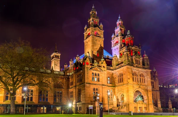 Kelvingrove Art Gallery and Museum in Glasgow, Scotland — ストック写真