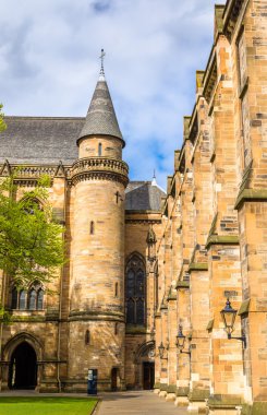İç avlu Glasgow Üniversitesi - İskoçya