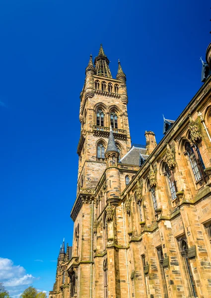 Edificio principal de la Universidad de Glasgow - Escocia — Foto de Stock
