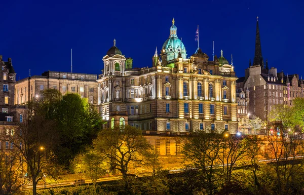 Bank of Scotland in Edinburgh Gebäude — Stockfoto