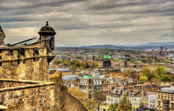 Vista de Edimburgo desde el Castillo - Gran Bretaña —  Fotos de Stock