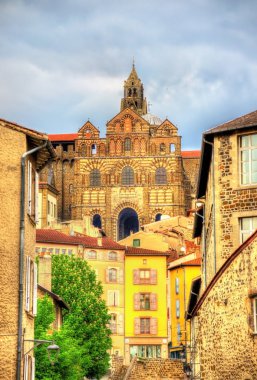 Katedral Notre-Dame Le Puy-tr-Velay - Auvergne, Fransa