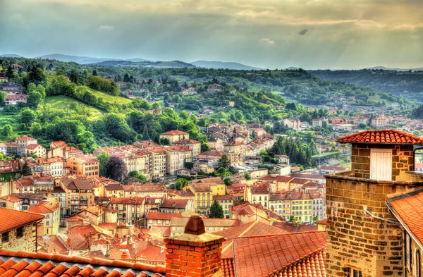 Panorama of Le Puy-en-Velay - Auvergne, France — Stock Photo, Image