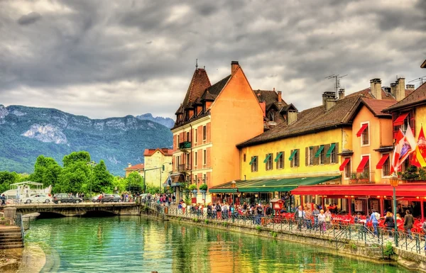 Beskåda av den gammala staden Annecy - Frankrike — Stockfoto