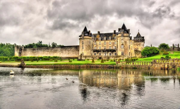 Chateau de la roche courbon im charente-maritime departement von — Stockfoto