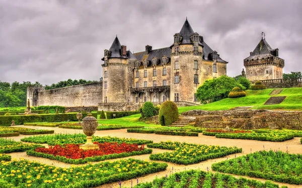 stock image Chateau de la Roche Courbon in Charente-Maritime department of F