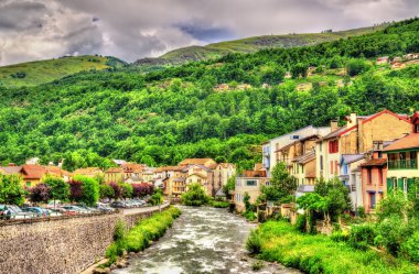 Ax-les-Thermes - Fransa, Midi Pyrenees Ariège nehirde