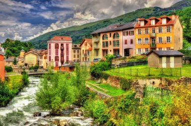 Ax-les-Thermes - Fransa, Midi Pyrenees Lauze Nehri
