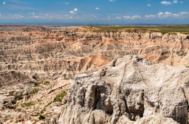 ABD 'nin Güney Dakota kentindeki Badlands Ulusal Parkı' nda, 