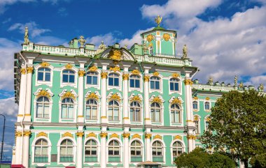 Kışlık Sarayın leke Petersburg - Rusya ayrıntılarını