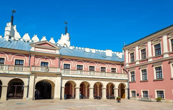 Pohled z hradu Lublin v Polsku — Stock fotografie