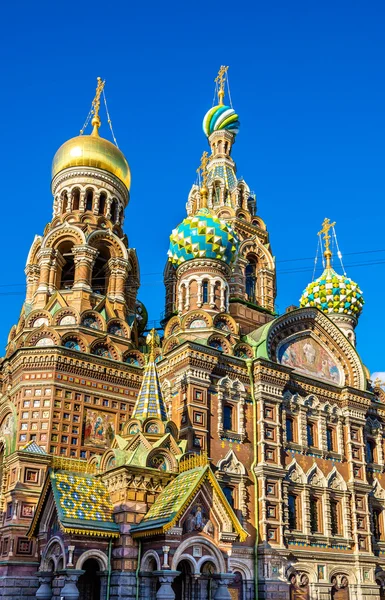 Kerk van de Verlosser op Bloed - St. Petersburg, Rusland — Stockfoto
