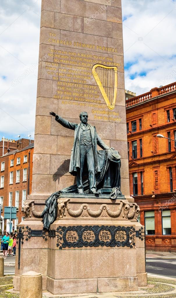 Monument to Charles Stewart Parnell in Dublin