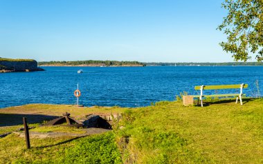 Helsinki Susisaari Adası. Yaz sahne