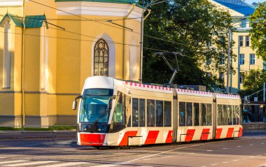 Tallinn - Estonya şehir merkezine tramvay