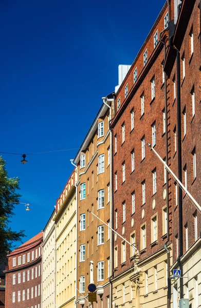 Binalar şehir merkezinde Helsinki - Finlandiya — Stok fotoğraf