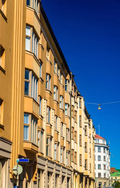 Edifici nel centro di Helsinki - Finlandia — Foto Stock