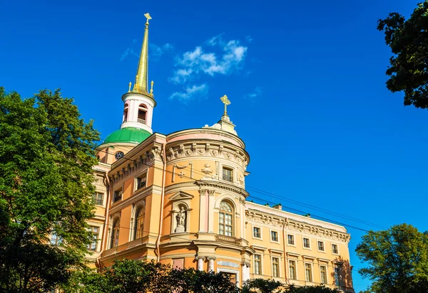 Saint Michael zamku w Saint Petersburg - Rosja — Zdjęcie stockowe